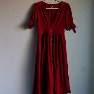 Free People Knee Length Dress